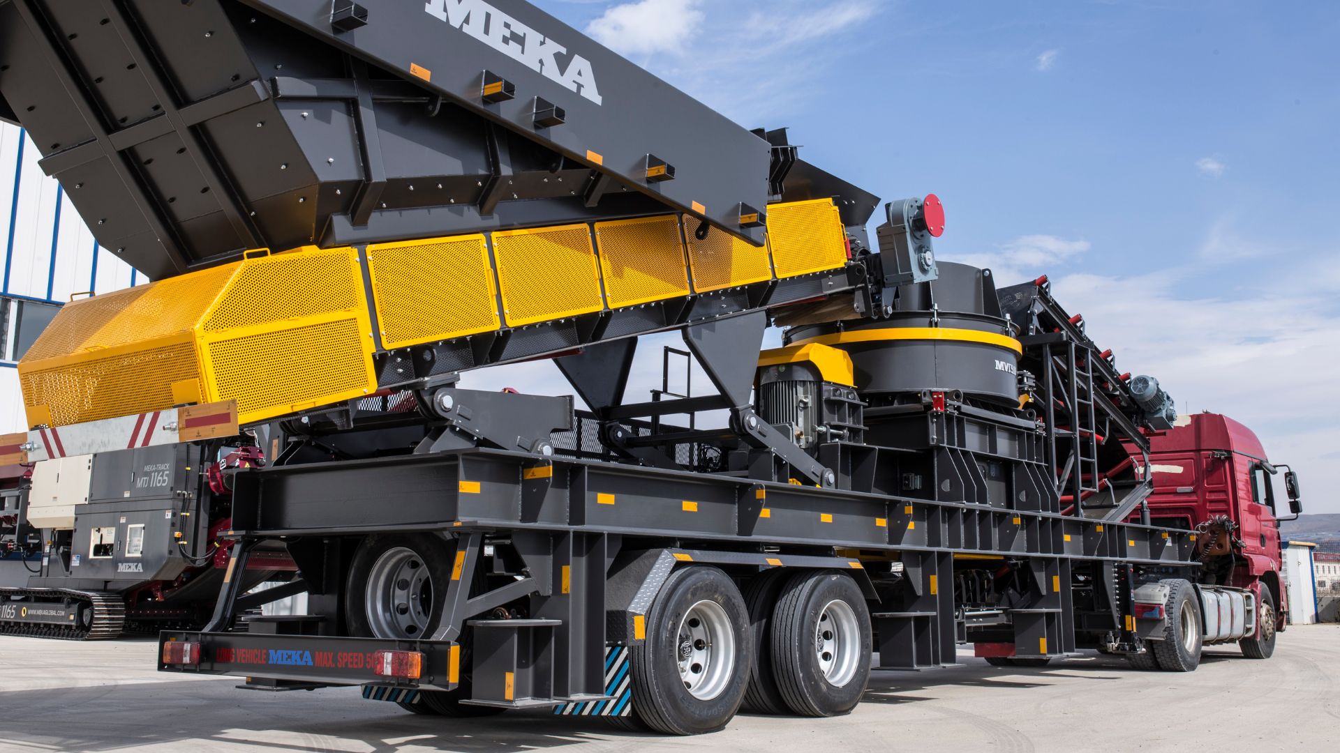 Heavy truck equipment.